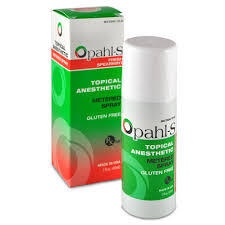 Topical Anesthetic Spray Fresh Spearmint, 2 oz. can.